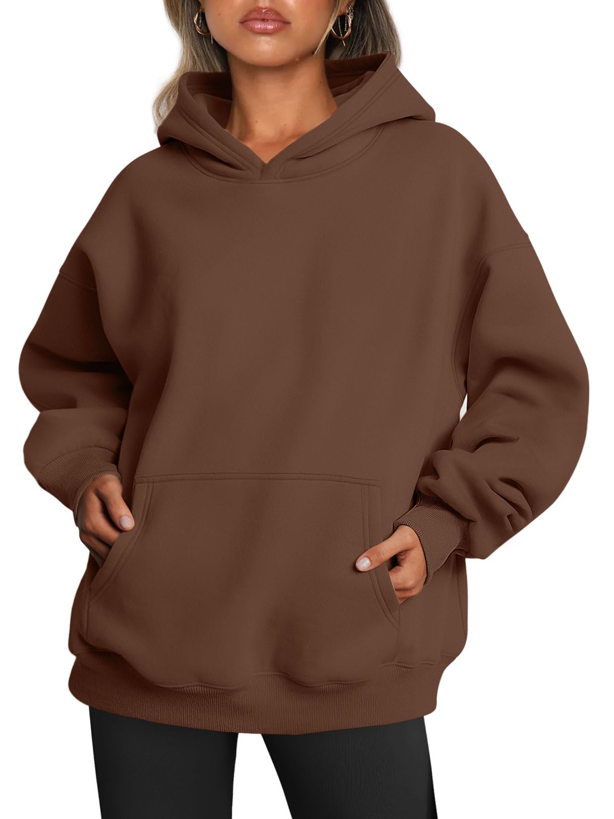 Womens Oversized Hoodies Fleece Sweatshirts Long Sleeve Sweaters Pullover Fall Outfits