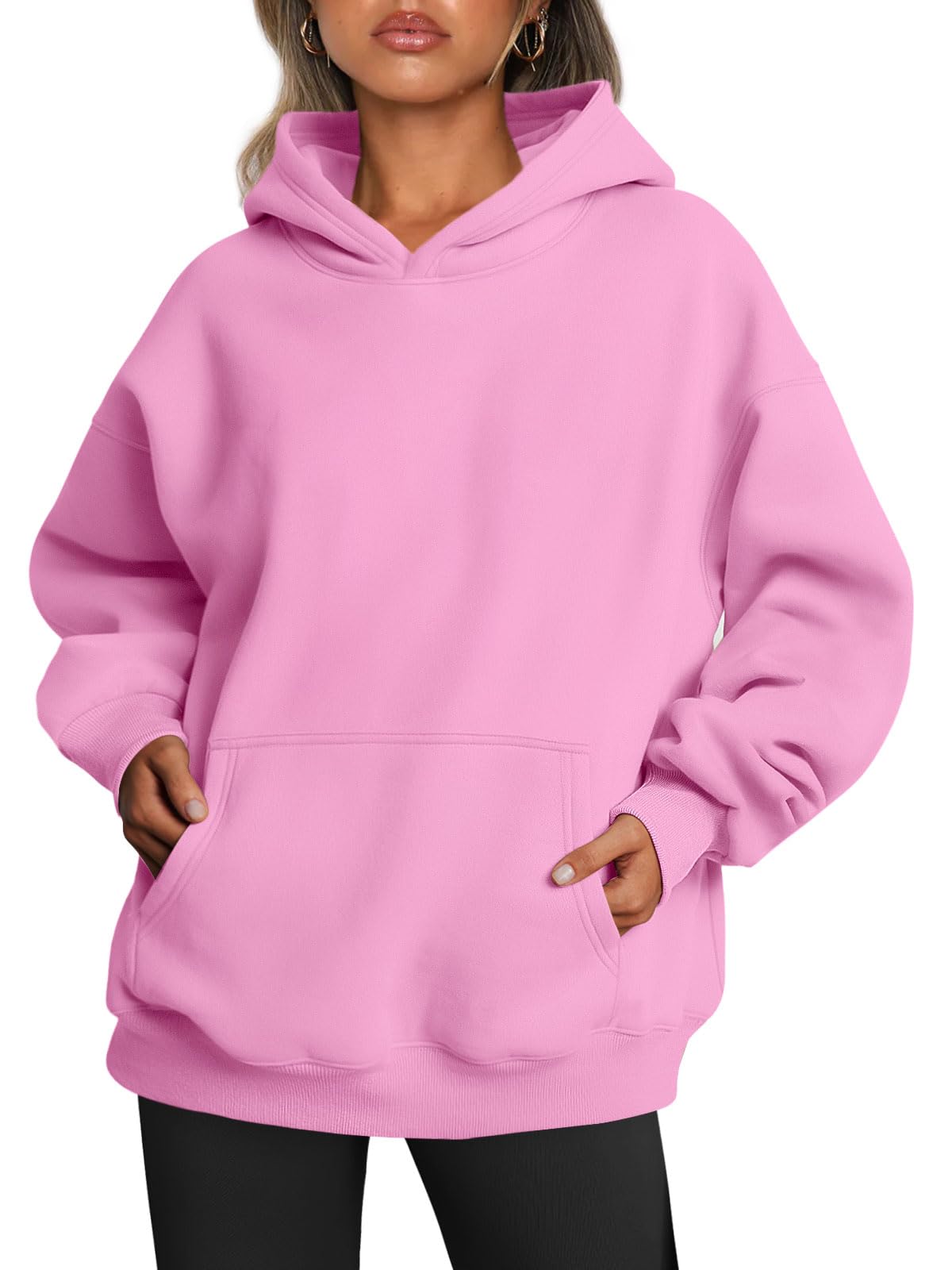 Womens Oversized Hoodies Fleece Sweatshirts Long Sleeve Sweaters Pullover Fall Outfits