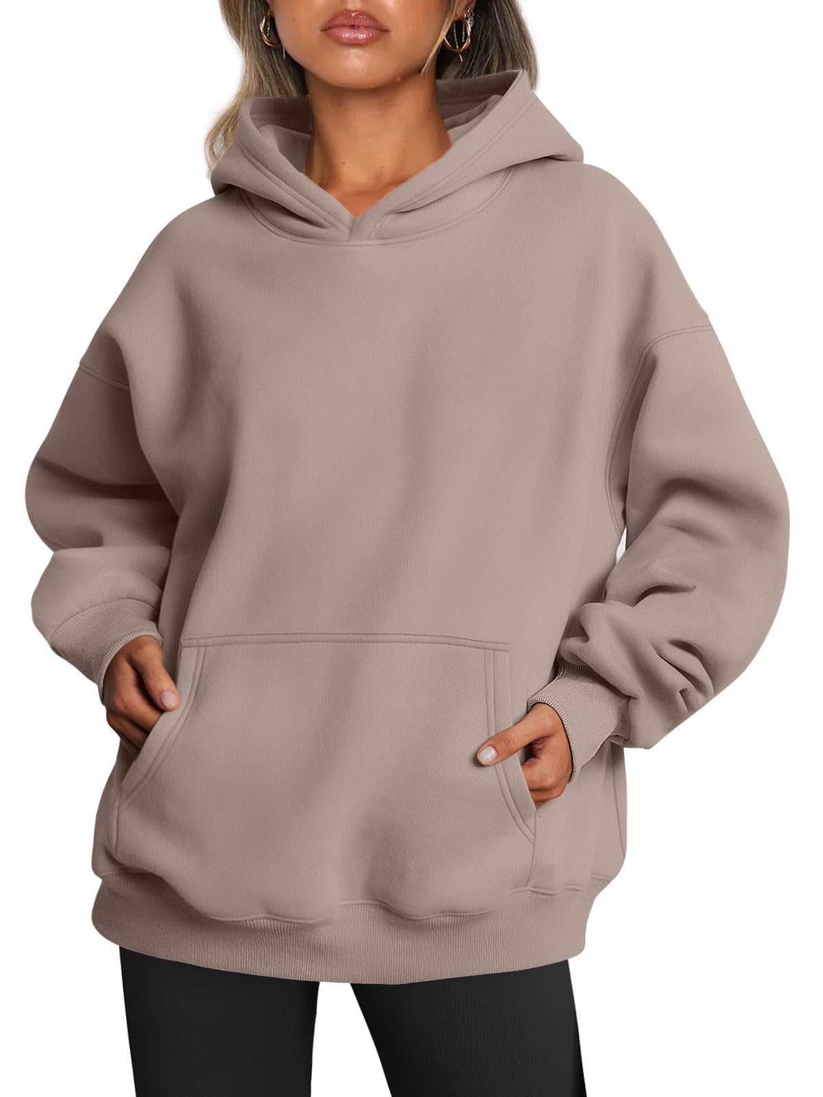Womens Oversized Hoodies Fleece Sweatshirts Long Sleeve Sweaters Pullover Fall Outfits