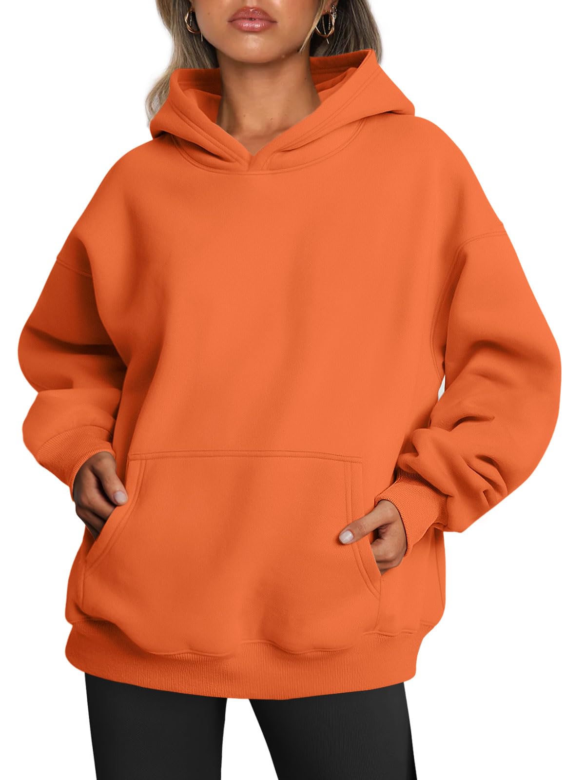 Womens Oversized Hoodies Fleece Sweatshirts Long Sleeve Sweaters Pullover Fall Outfits