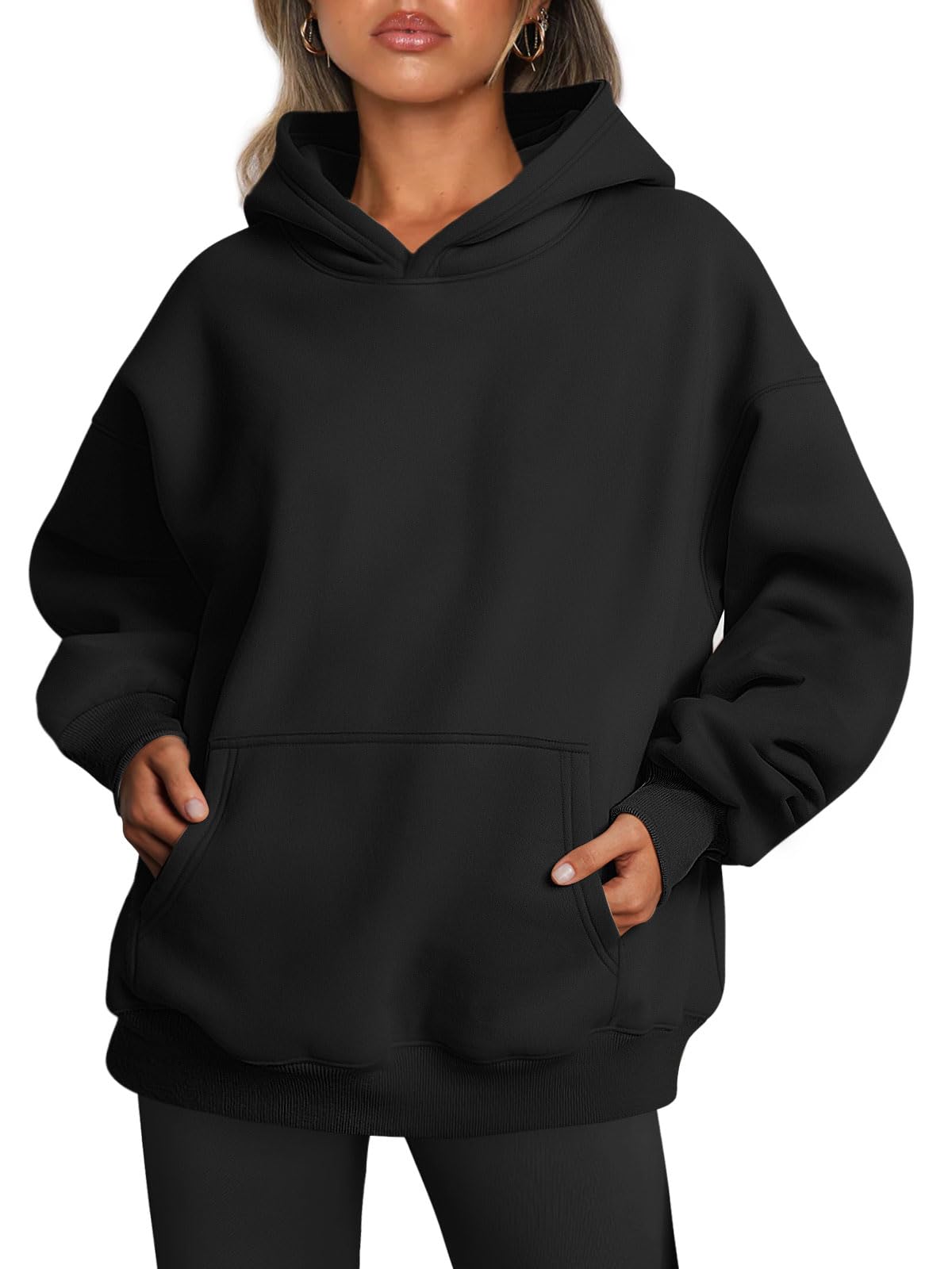 Womens Oversized Hoodies Fleece Sweatshirts Long Sleeve Sweaters Pullover Fall Outfits