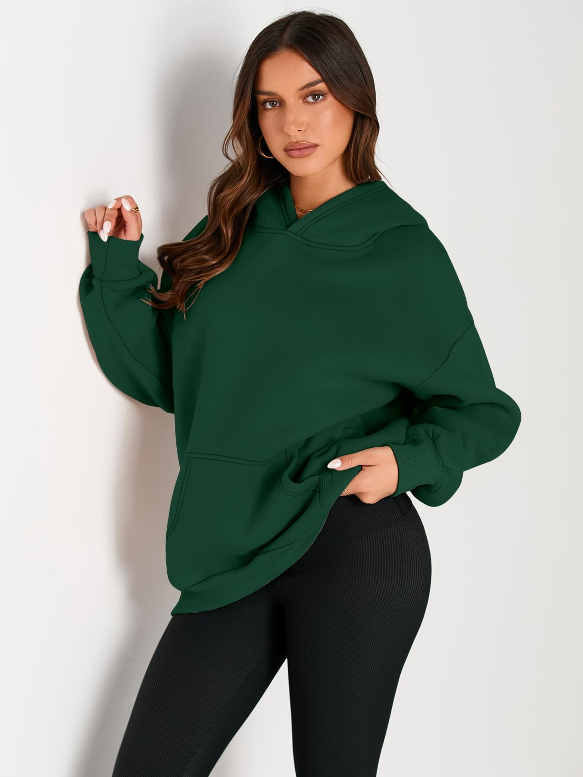Womens Oversized Hoodies Fleece Sweatshirts Long Sleeve Sweaters Pullover Fall Outfits
