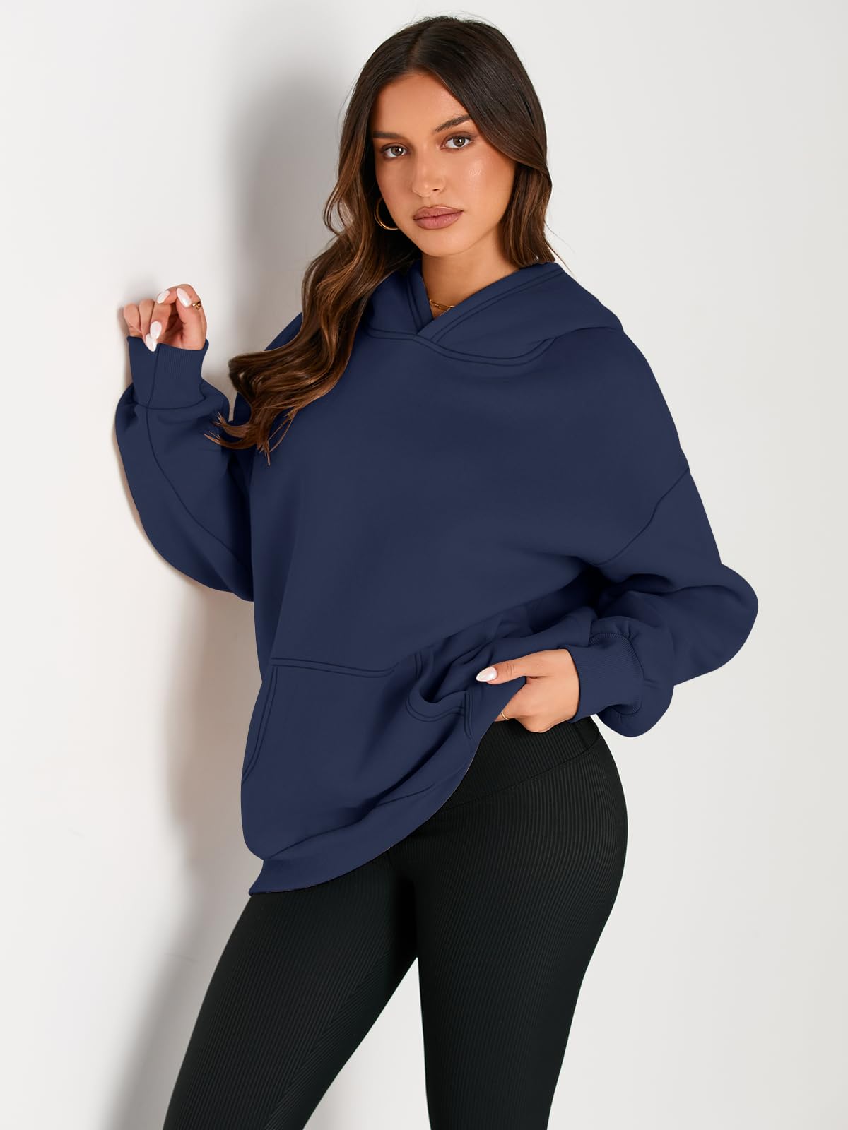 Womens Oversized Hoodies Fleece Sweatshirts Long Sleeve Sweaters Pullover Fall Outfits