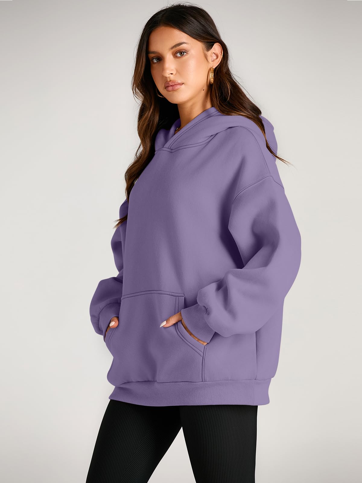 Womens Oversized Hoodies Fleece Sweatshirts Long Sleeve Sweaters Pullover Fall Outfits