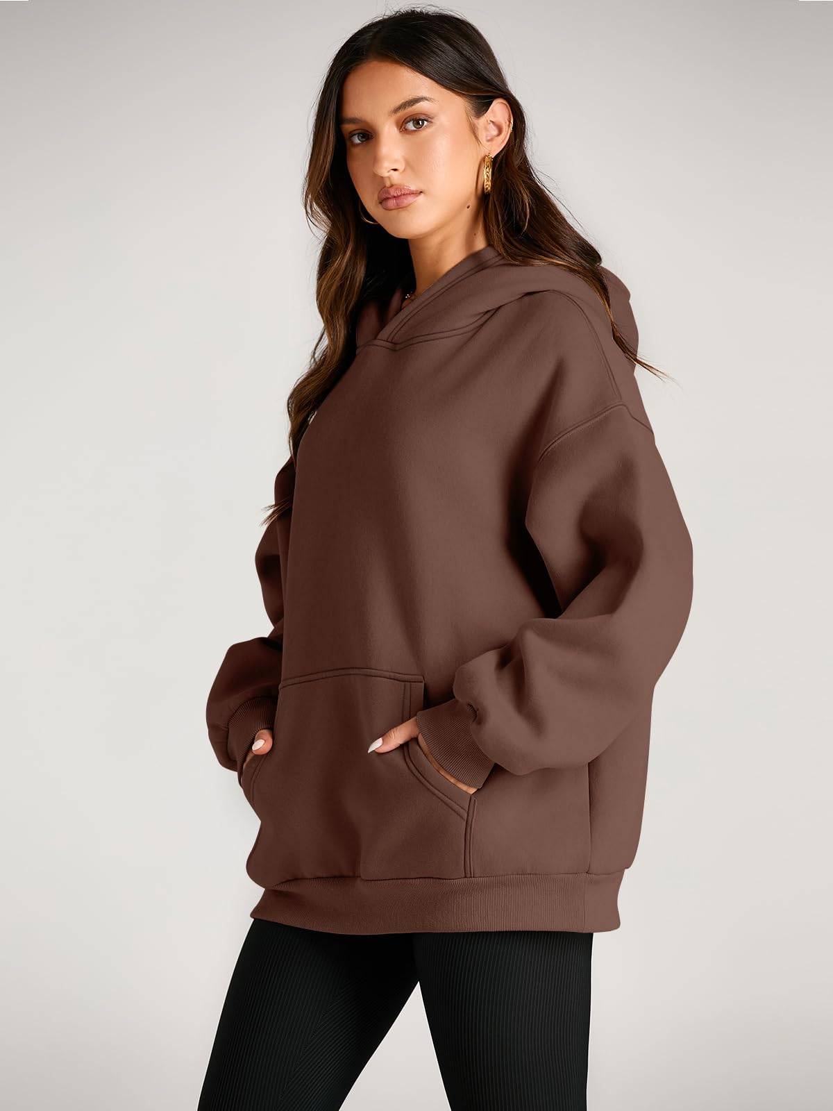 Womens Oversized Hoodies Fleece Sweatshirts Long Sleeve Sweaters Pullover Fall Outfits