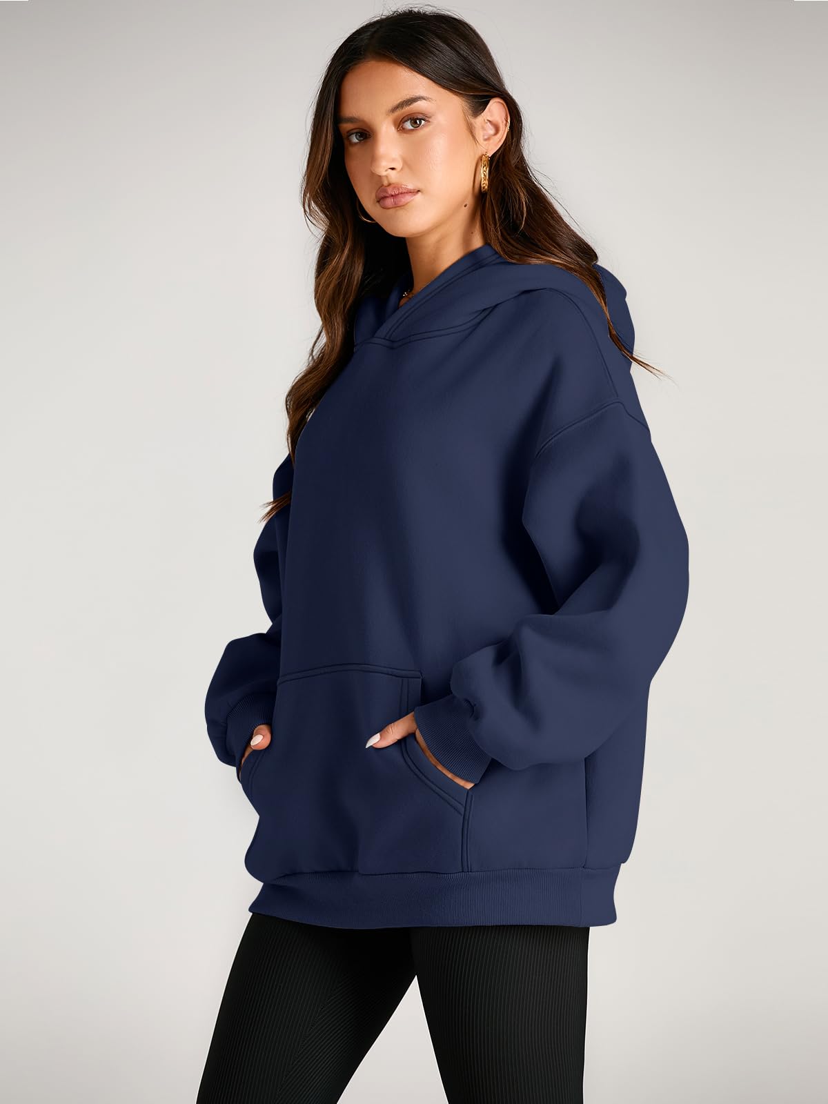 Womens Oversized Hoodies Fleece Sweatshirts Long Sleeve Sweaters Pullover Fall Outfits