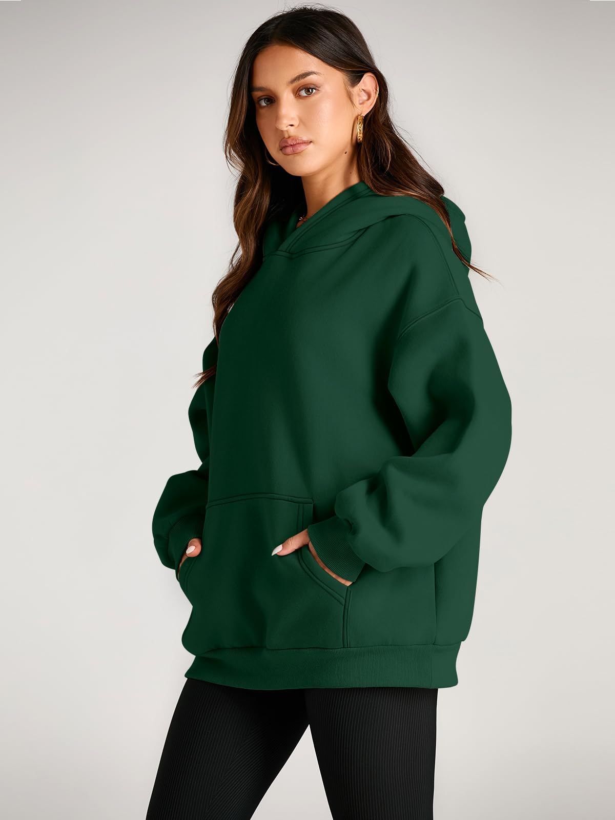 Womens Oversized Hoodies Fleece Sweatshirts Long Sleeve Sweaters Pullover Fall Outfits