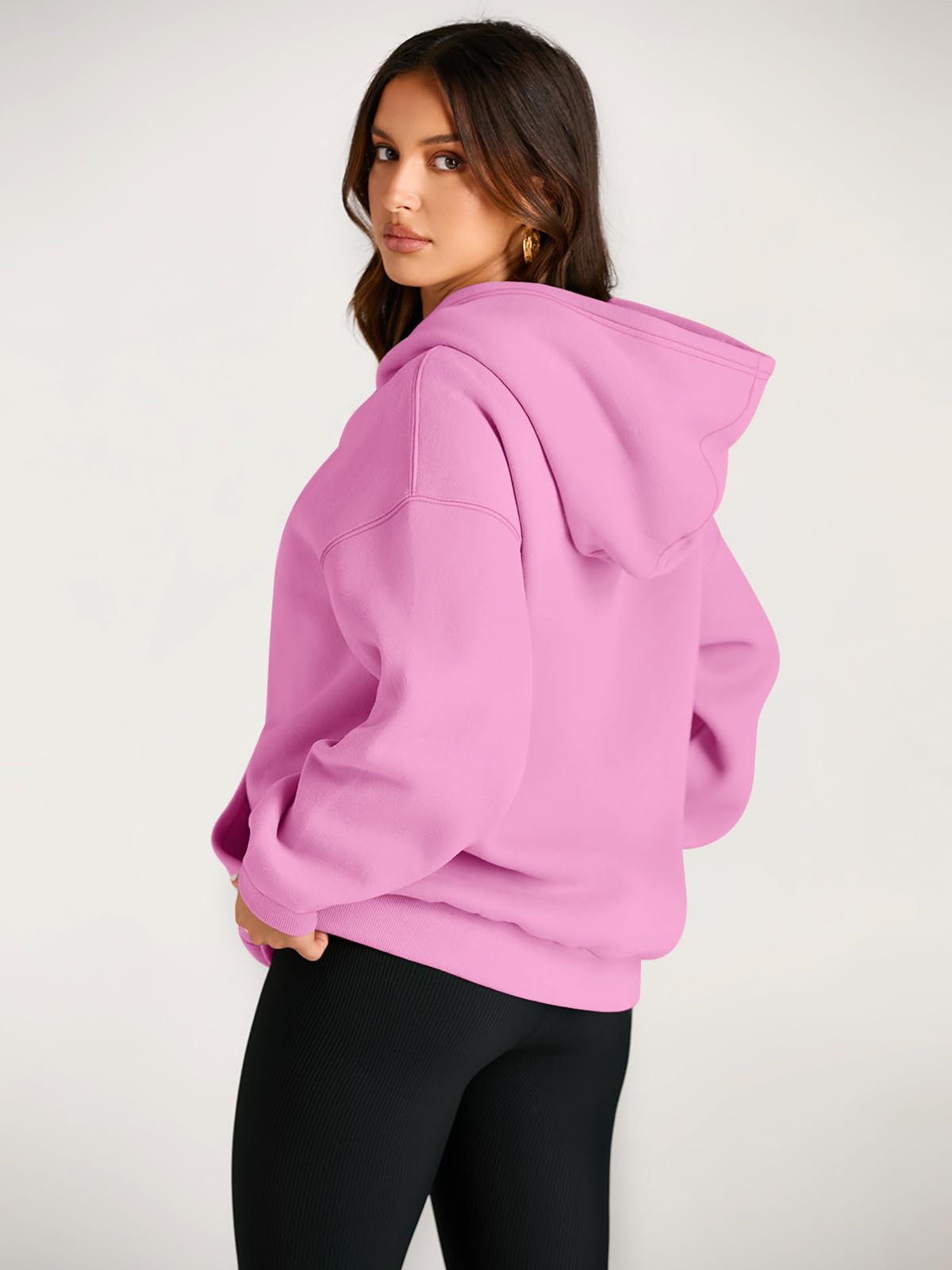 Womens Oversized Hoodies Fleece Sweatshirts Long Sleeve Sweaters Pullover Fall Outfits