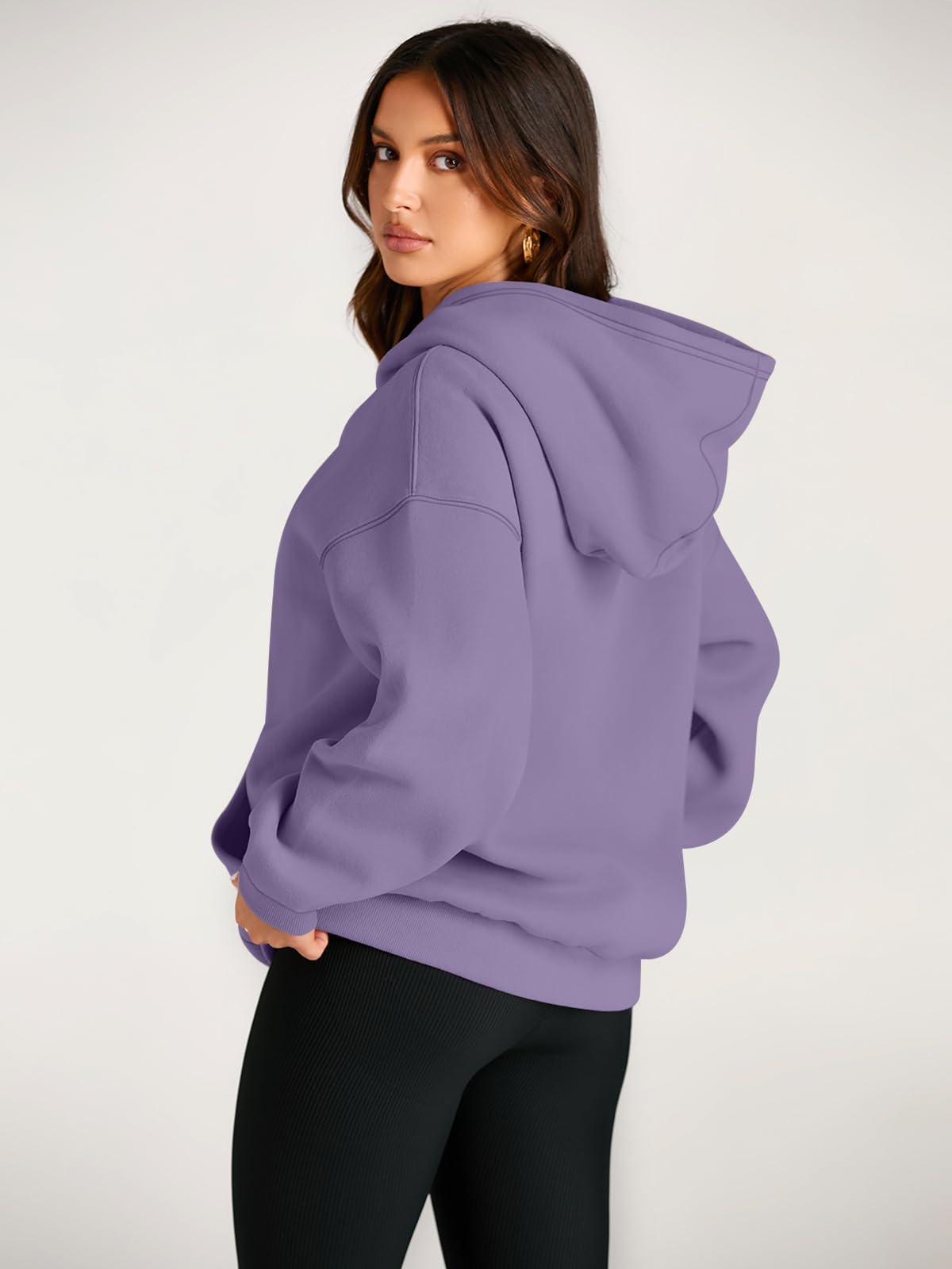 Womens Oversized Hoodies Fleece Sweatshirts Long Sleeve Sweaters Pullover Fall Outfits