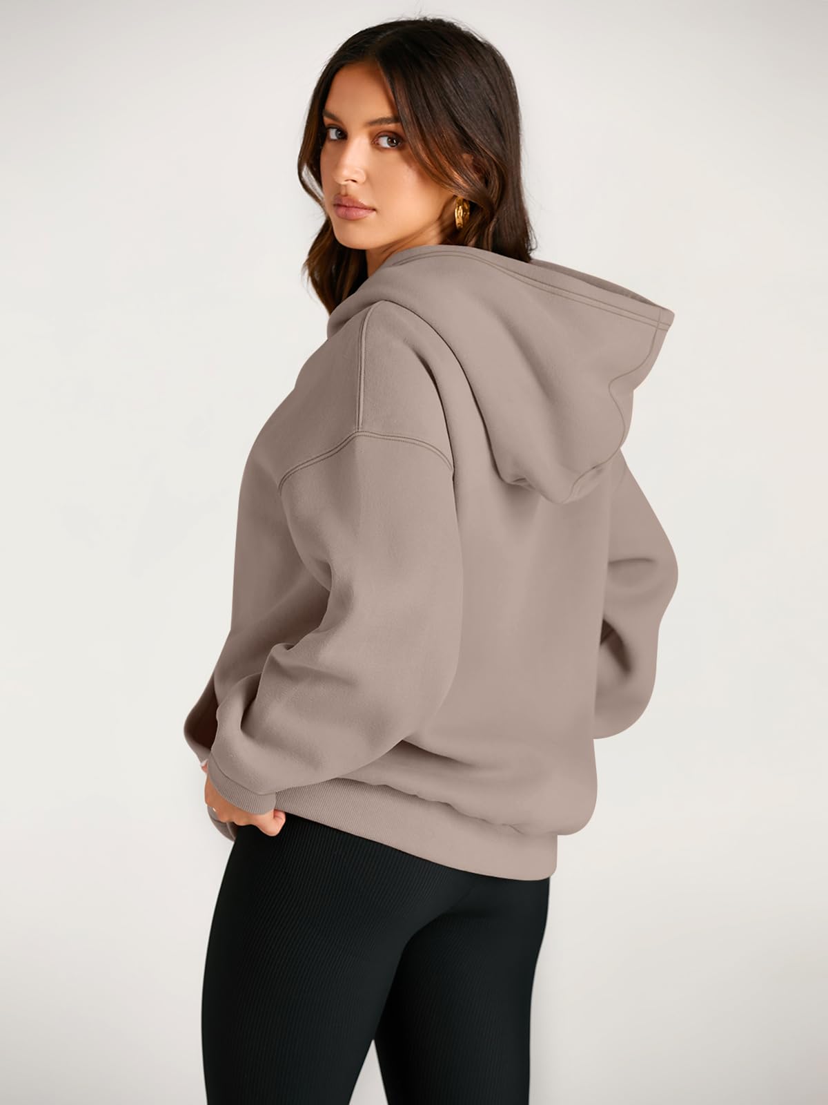Womens Oversized Hoodies Fleece Sweatshirts Long Sleeve Sweaters Pullover Fall Outfits