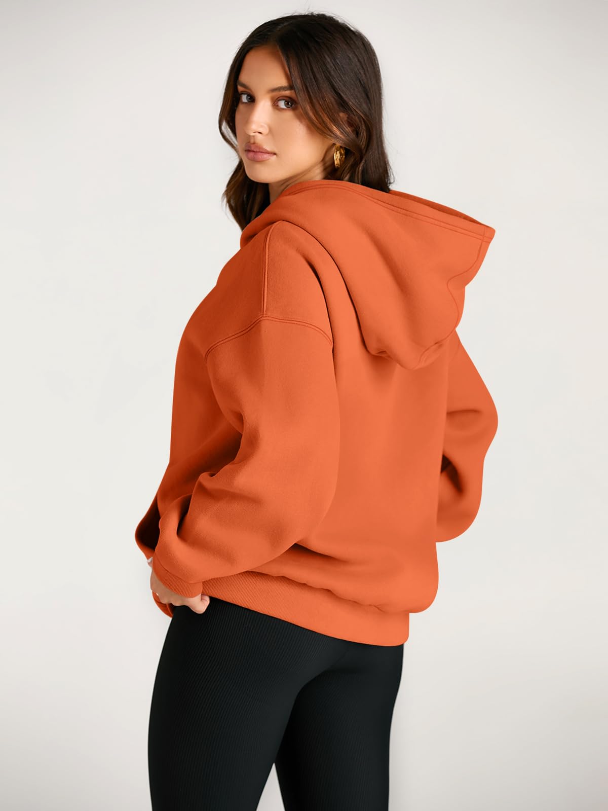 Womens Oversized Hoodies Fleece Sweatshirts Long Sleeve Sweaters Pullover Fall Outfits