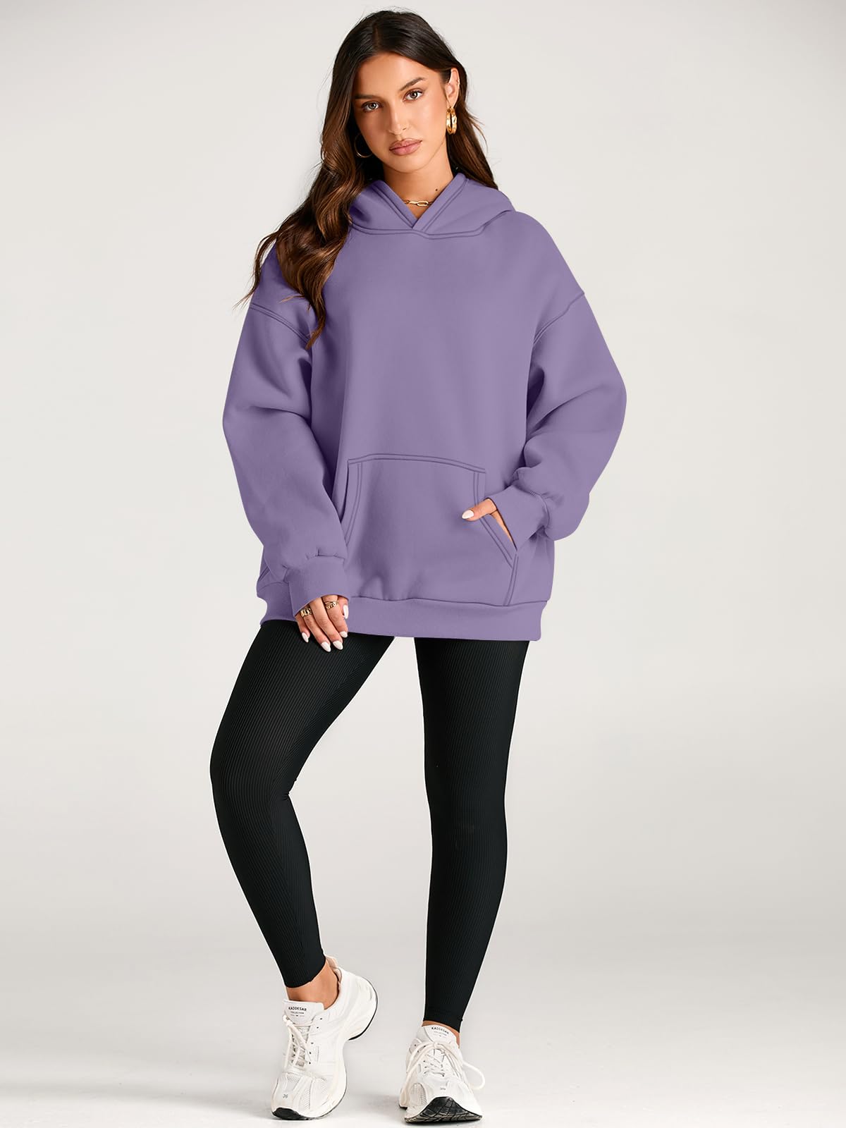 Womens Oversized Hoodies Fleece Sweatshirts Long Sleeve Sweaters Pullover Fall Outfits