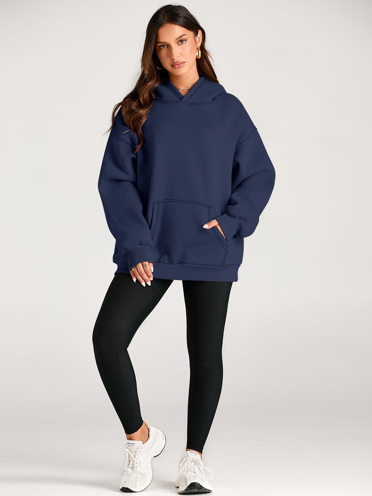 Womens Oversized Hoodies Fleece Sweatshirts Long Sleeve Sweaters Pullover Fall Outfits