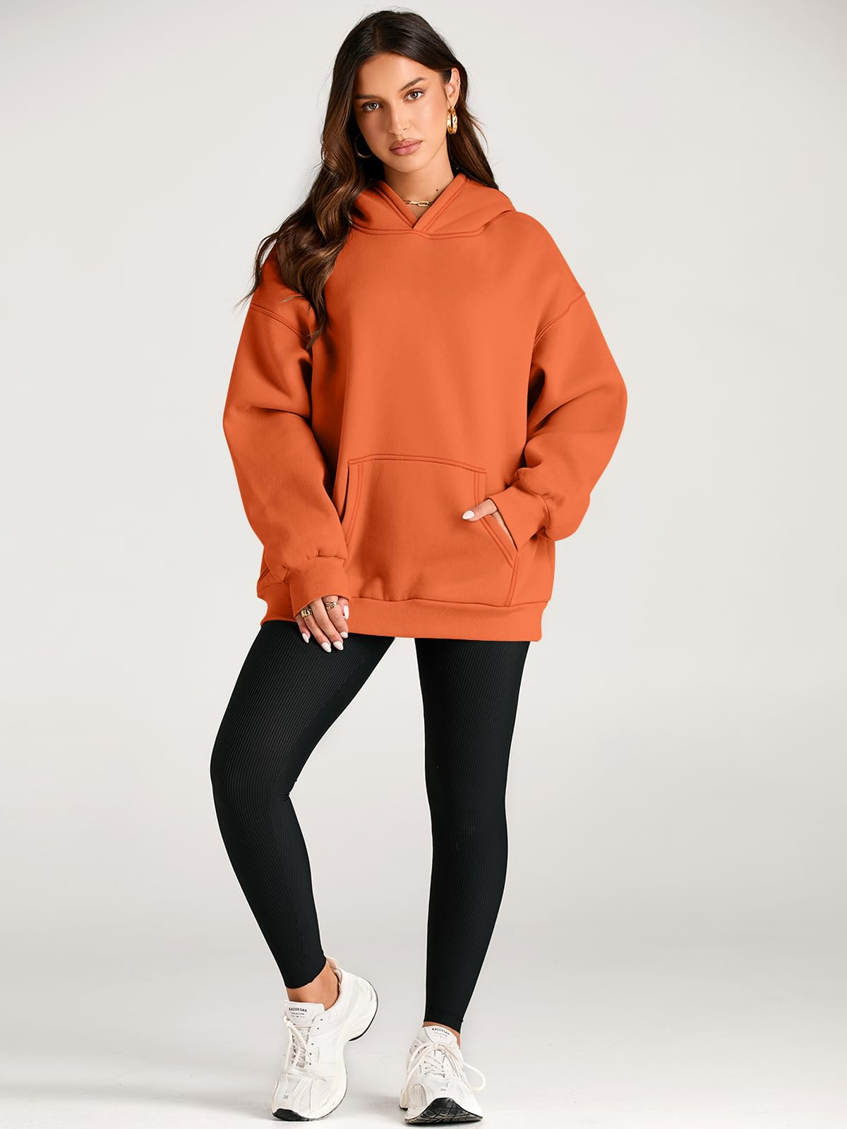 Womens Oversized Hoodies Fleece Sweatshirts Long Sleeve Sweaters Pullover Fall Outfits