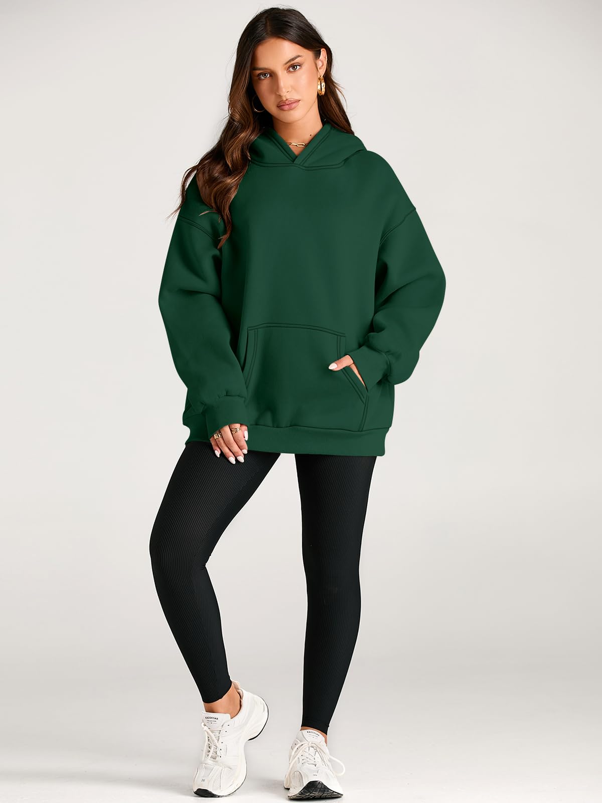 Womens Oversized Hoodies Fleece Sweatshirts Long Sleeve Sweaters Pullover Fall Outfits