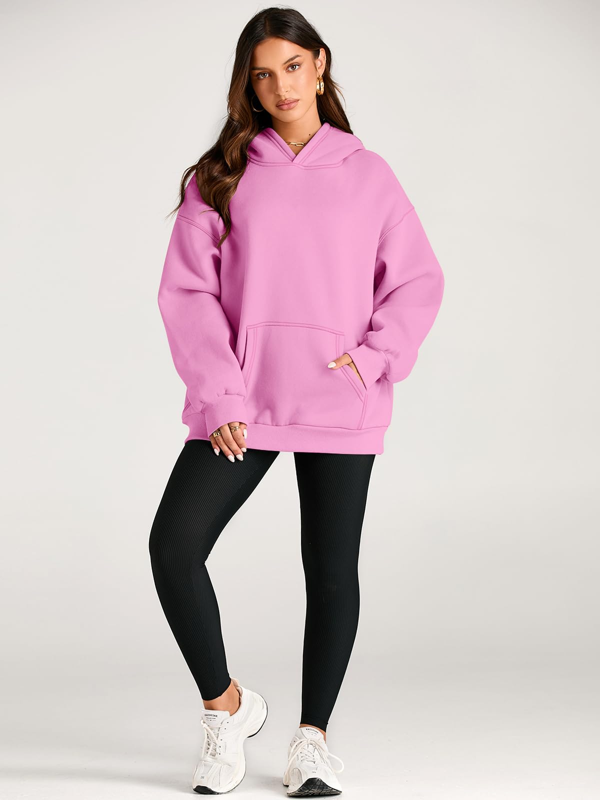 Womens Oversized Hoodies Fleece Sweatshirts Long Sleeve Sweaters Pullover Fall Outfits