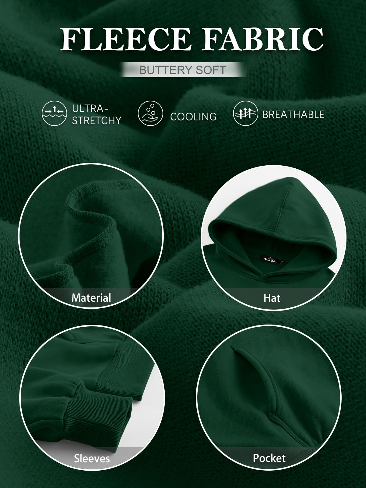 Womens Oversized Hoodies Fleece Sweatshirts Long Sleeve Sweaters Pullover Fall Outfits