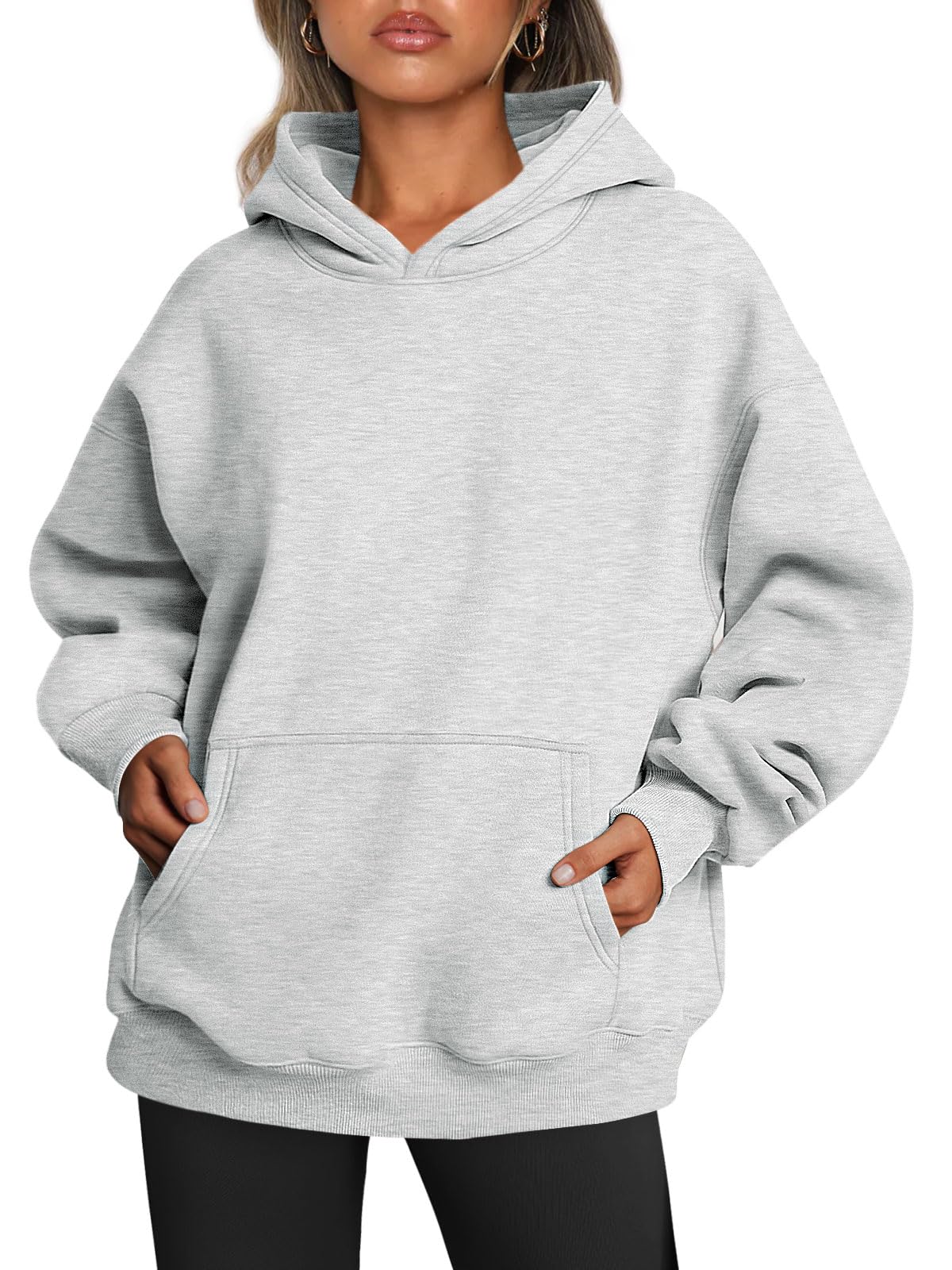 Womens Oversized Hoodies Fleece Sweatshirts Long Sleeve Sweaters Pullover Fall Outfits